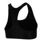 Jordan Jumpman Bra Girls nero – dettaglio spalline regolabili fascia elastica