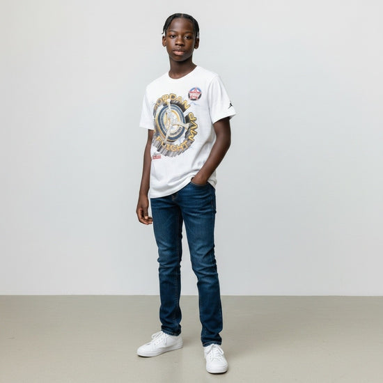 T-Shirt Jordan Kids Flight Medallion – Bianca