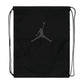Sacca Jordan nero con logo Jordan, zaini e borse sportive, resistente e spaziosa per allenamenti e attività all&