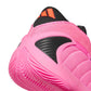 Scarpe da basket Adidas A.E. 2 "LUCID PINK" per uomo, con design rosa e nero, modello signature Anthony Edwards.