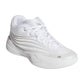 Scarpe da basket Adidas Dame X per adulti, signature di Damian Lillard, con design bianco e dettagli sportivi.