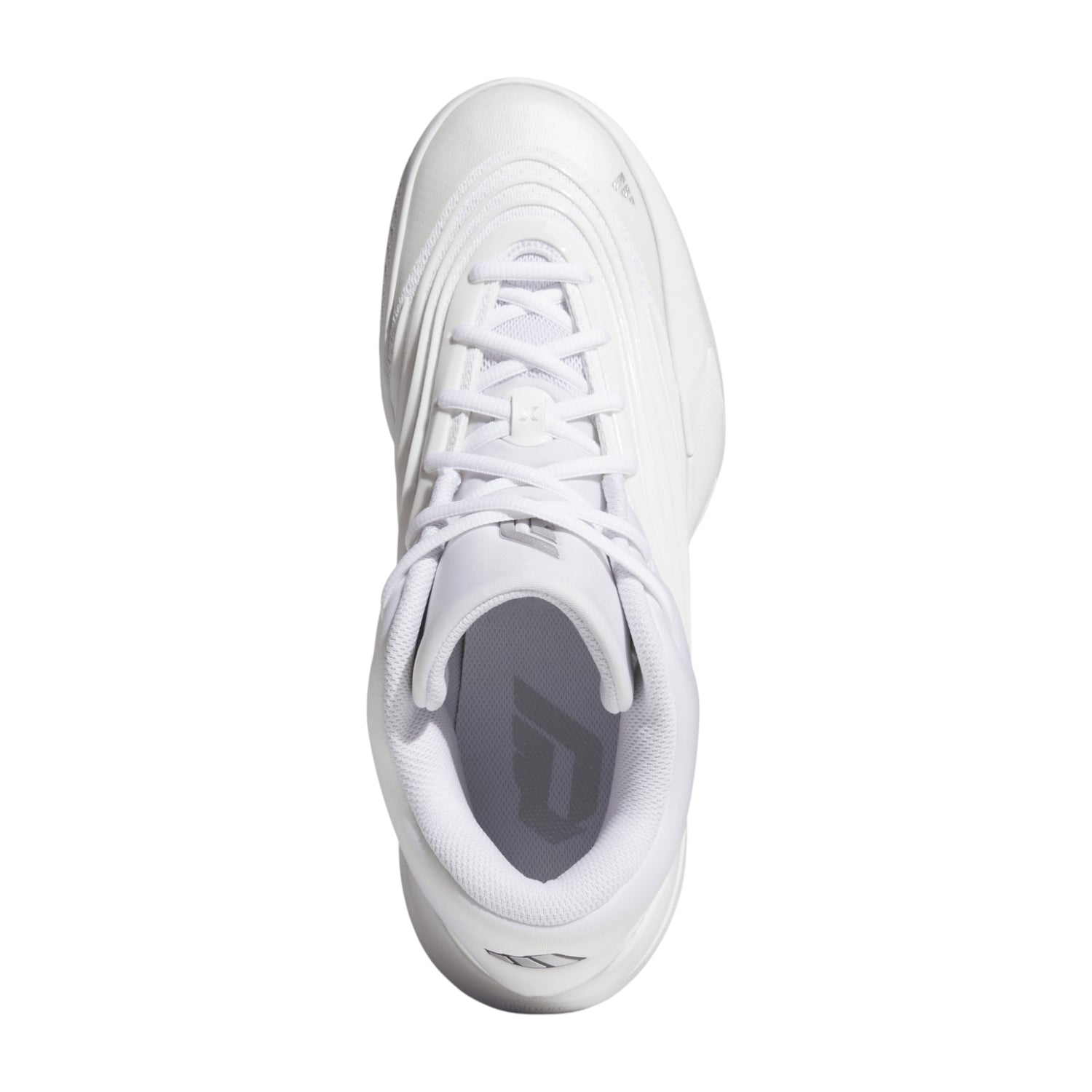 Scarpe da basket Adidas Dame X signature di Damian Lillard, sneakers bianchi per adulto, design sportivo e dinamico.