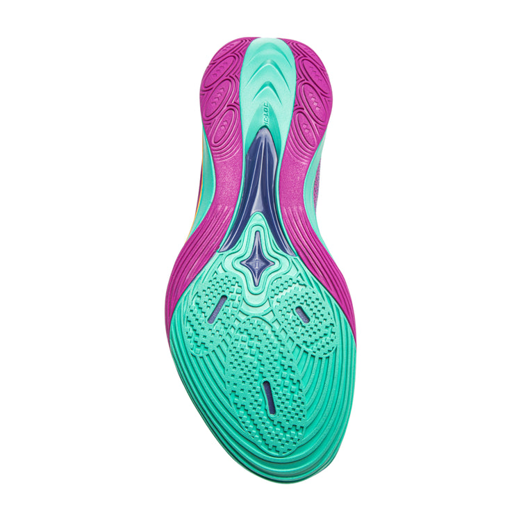 scarpa da basket Li Ning Sonic 13 low uomo viola azzurro giallo