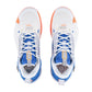 Scarpe da basket LI NING Way of Wade 10 Low "Draft Day" in blu, bianco e arancione, con design sportivo e dettagli moderni.
