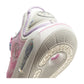 Scarpe da basket LI NING Wade Shadow 7 "Dream" in bianco e rosa, con design sportivo e suola antiscivolo.