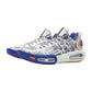 Scarpe da basket Li-Ning Wade Shadow 7 Jayflow, modello uomo con design bianco, arancione e blu.