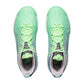 Scarpe da basket LI-NING YUSHUAY 19 V2 in verde e blu, con suola bianca e design sportivo per uomo.