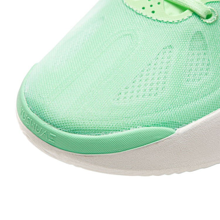 Scarpe da basket LI-NING YUSHUAY 19 V2, modello basso, con dettagli blu, verde e acqua, ideali per sport e allenamenti.