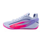 Scarpe da basket Jordan Luka 5 "Famiglia" per bambini, colore viola e fucsia, con dettagli sportivi e suola antiscivolo.
