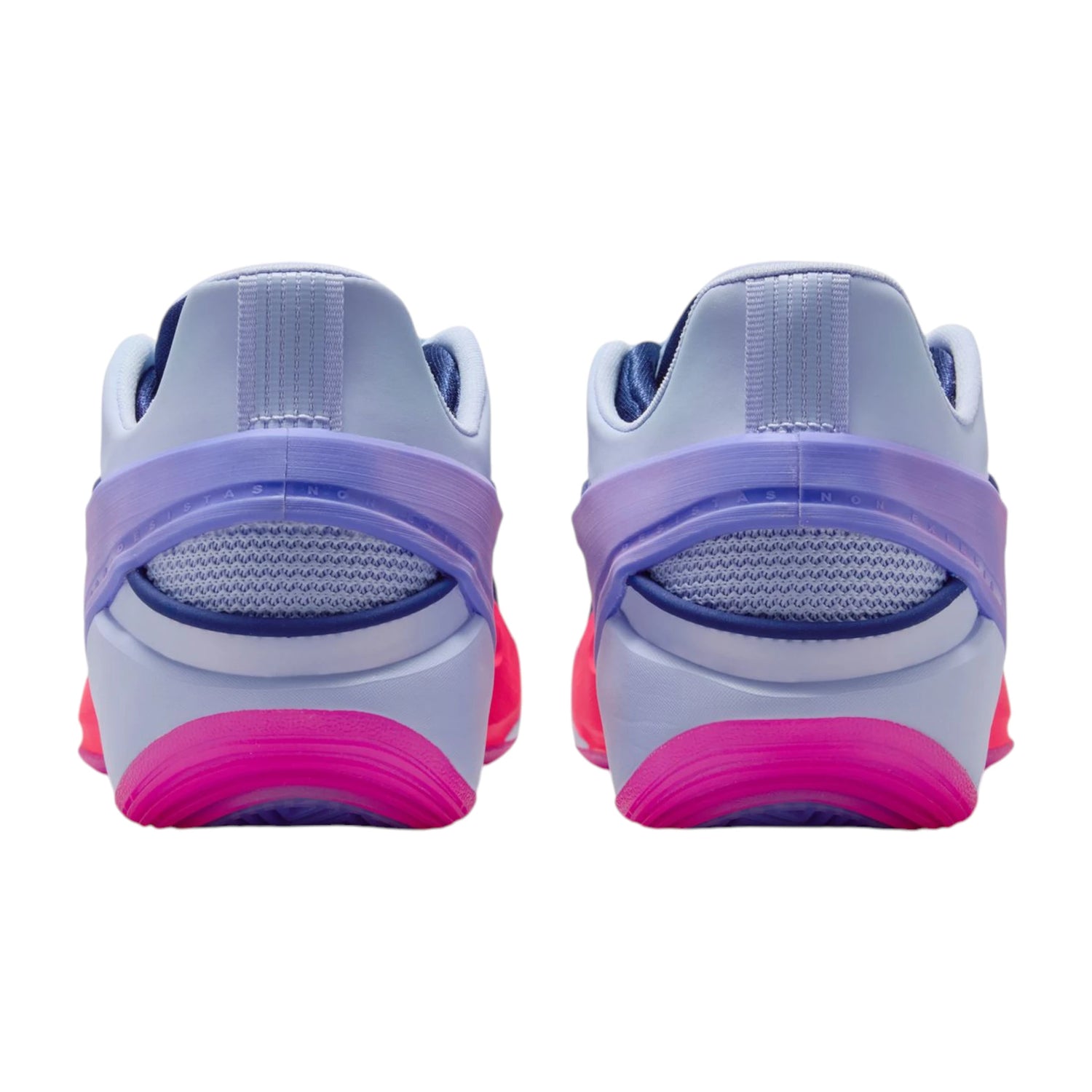 Scarpe da basket bambino Jordan Luka 5 "Familia" in viola e fucsia, con dettagli colorati e suola antiscivolo.