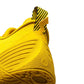 Scarpe da basket Li Ning Wade All City 14 Caution nere con dettagli rossi e gialli, stile sportivo e design moderno.