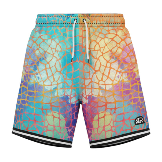 Shorts da basket Mamba Rookie, pantaloncini sportivi in tessuto leggero con logo Rookie Basketball, ideali per il basket e il tempo libero.