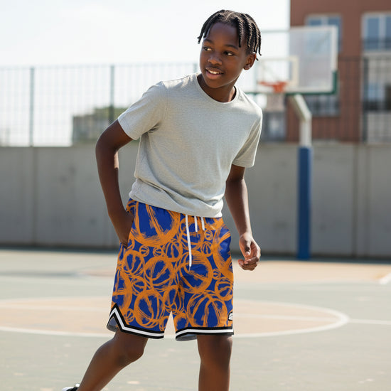 Shorts da basket Rookie Basketball Dept Short NY, pantaloncini sportivi corti con logo e design sportivo, ideali per il basket.