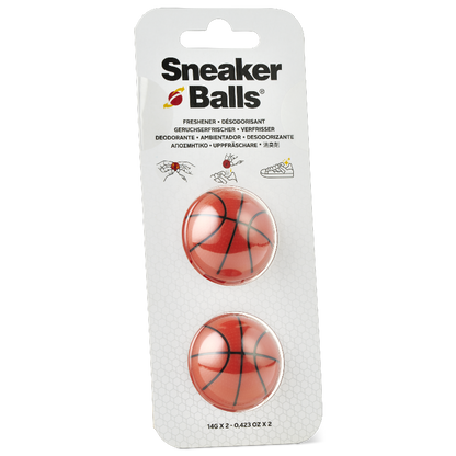 Sof Sole Sneaker Ball deodoranti a forma pallone basket – 2 palline guscio rotante