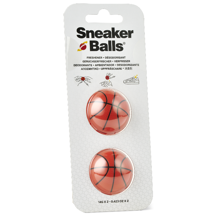 Sof Sole Sneaker Ball deodoranti a forma pallone basket – 2 palline guscio rotante