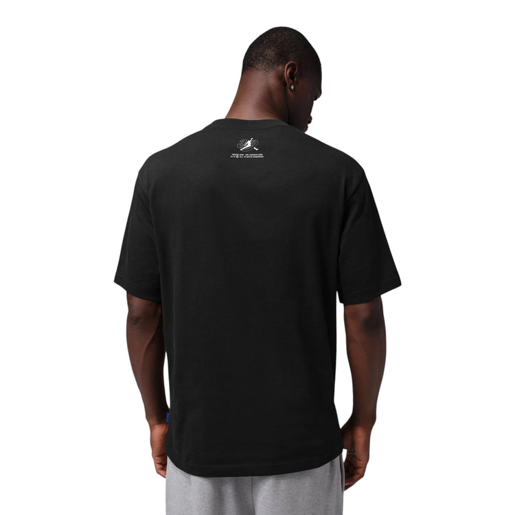 Jordan Brooklyn Space Jam Wings Tee – vista posteriore girocollo 100% cotone