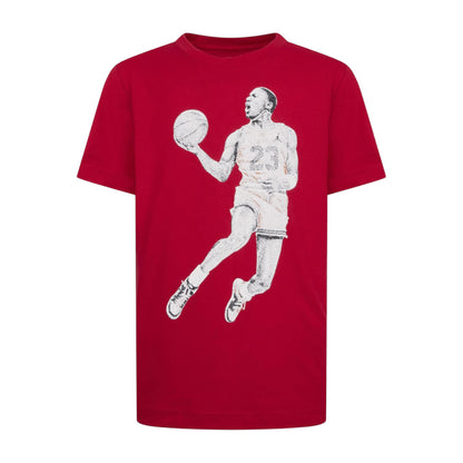 T-Shirt Jordan Dots Tee Kids – Gym Red