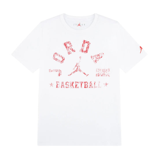 T-Shirt Jordan JDB Sport Arch Kids 95G109 – vista frontale grafica arch Jumpman