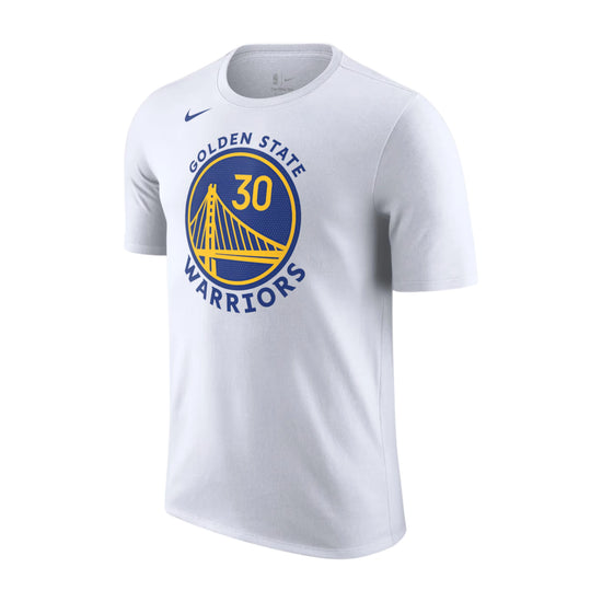 Tee NBA name & number stephen curry nike golden state warriors bianca 30