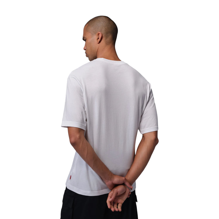 Jordan Brooklyn Essential Sport tee bianca uomo – dettaglio grafica Brooklyn cotone
