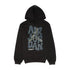 Felpa con cappuccio Jordan JDB 23 Throw Up Junior nera – vista frontale con grafica 23