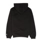 Jordan JDB 23 Throw Up Hoodie Black – dettaglio del cappuccio e del tessuto