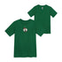T-Shirt Nike NBA Kids Boston Celtics Logo Tee verde NBUS CEL – vista frontale logo Lucky Leprechaun HD Swoosh Nike