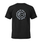 Maglietta nera Rookie Basketball Every Rookie T-shirt in cotone, con logo e design semplice, visibile in primo piano.
