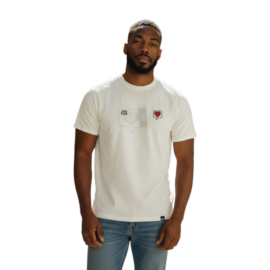 LOVE FOR THE GAME TEE WHITE
