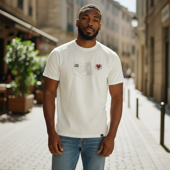 LOVE FOR THE GAME TEE WHITE