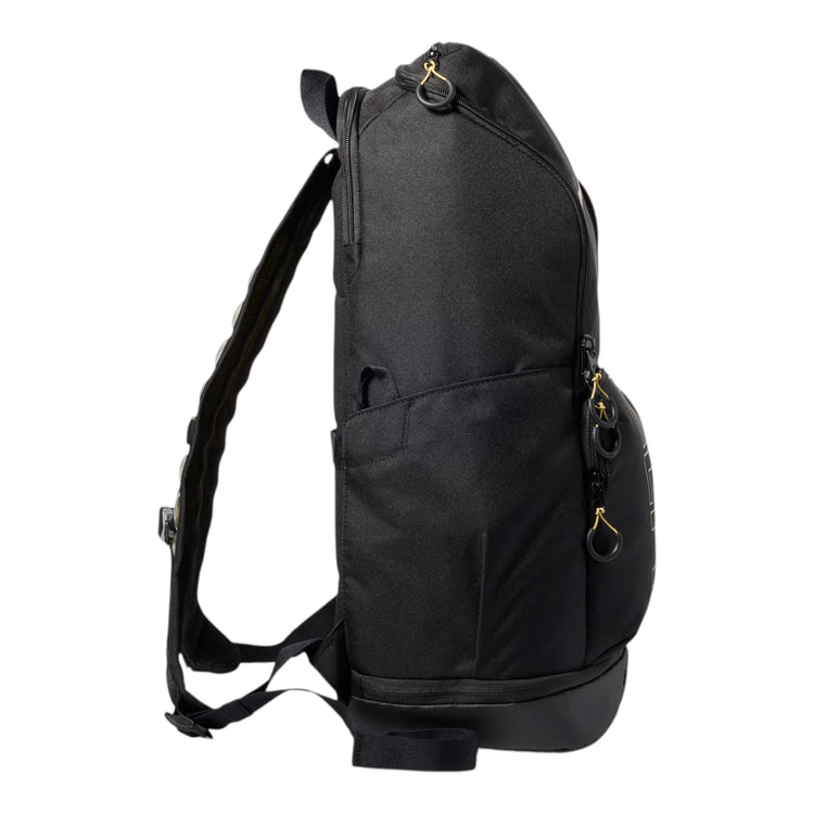 Zaino basket Nike Varsity Elite 32L nero oro HM9965-013 – vista laterale
