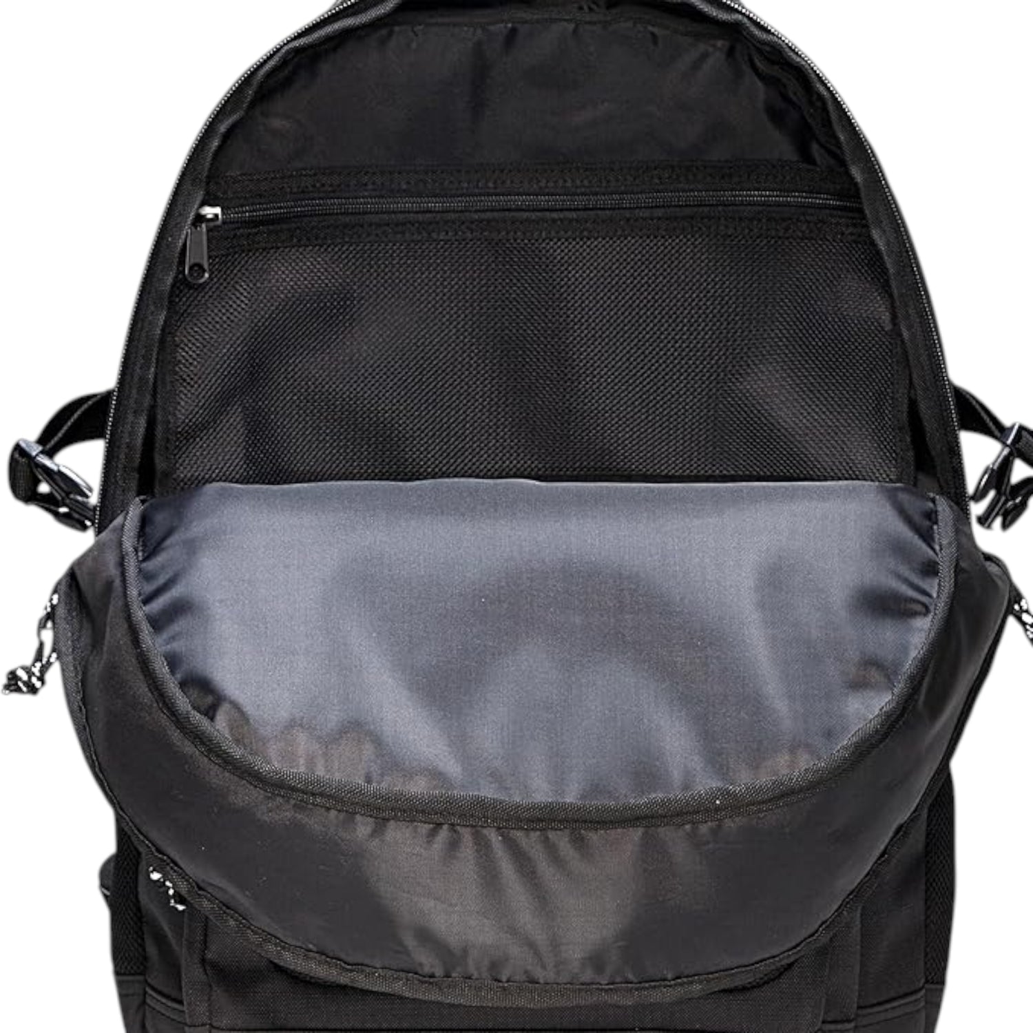 Zaino Jordan Jam Blacktop, zaino sportivo nero con dettagli in ripstop, perfetto per uso quotidiano e sportivo