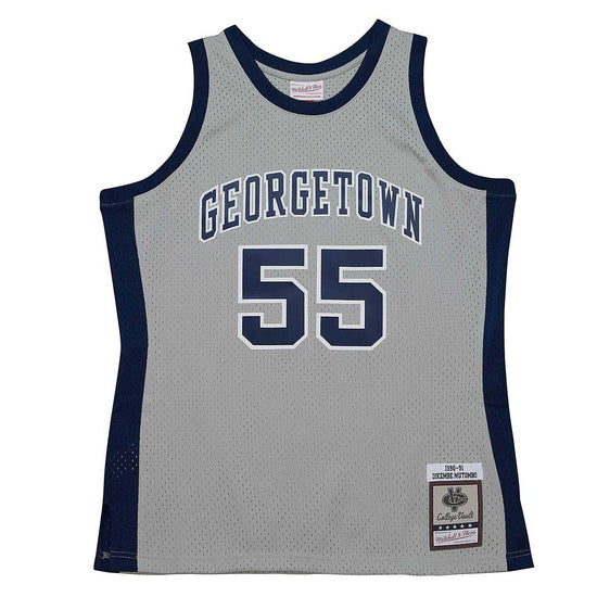 DIKEMBE MUTOMBO GEORGETOWN SWINGMAN JERSEY